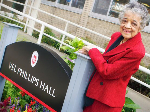 Vel Phillips '51 Named Among the 20 Black Men and Women Who Shaped Wisconsin History